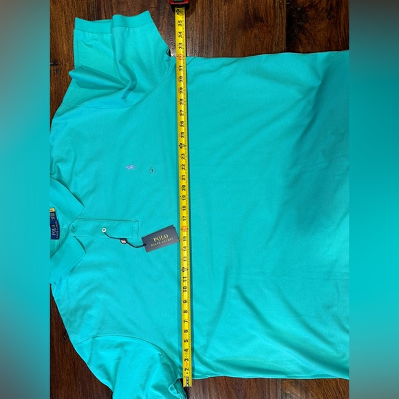 NWT!Polo Ralph Lauren Men's Knit Classic Green Performance Golf Stretch Polo 4XB - Picture 9 of 9